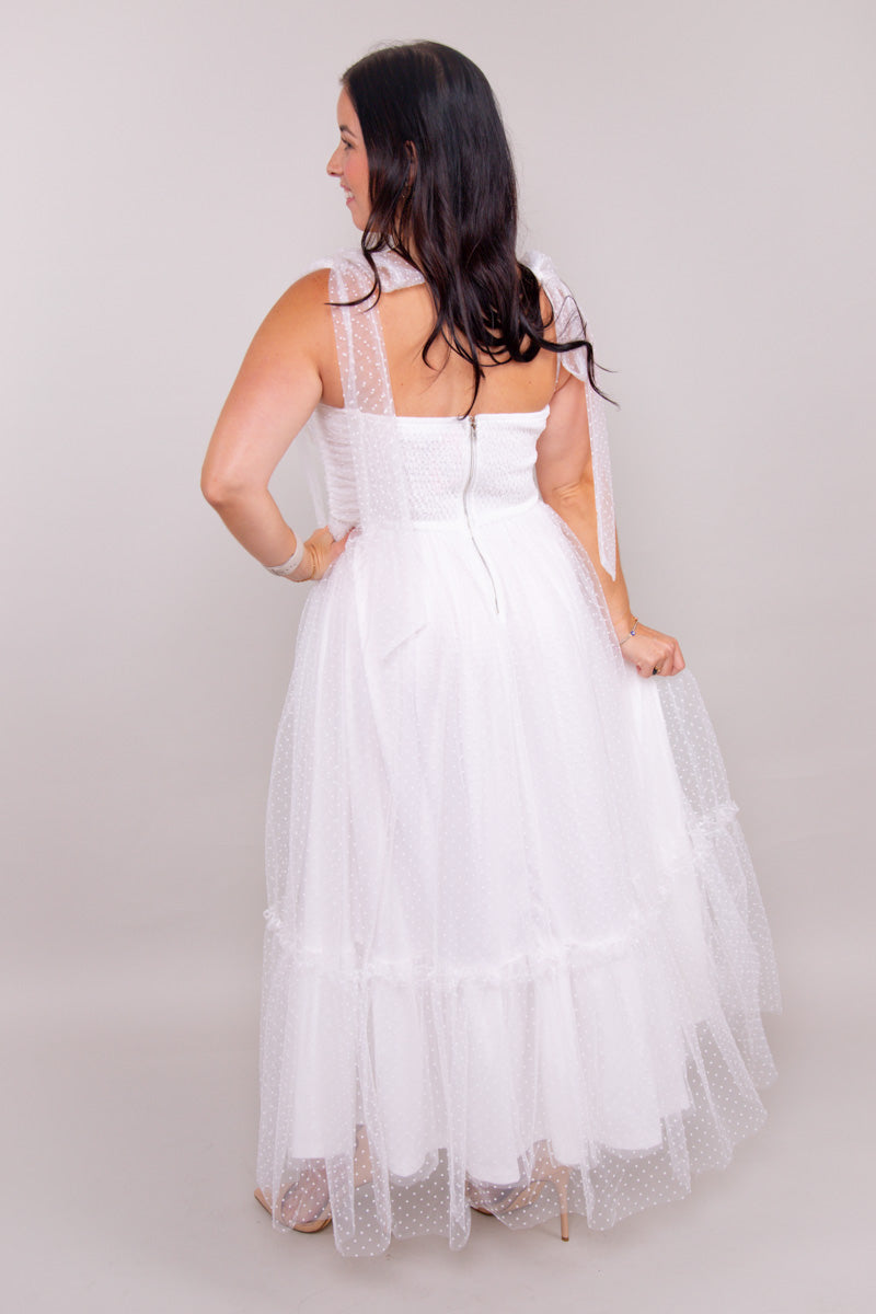 Maddy Tiered Midi Dress (Large)、mySite、hinf8tx79