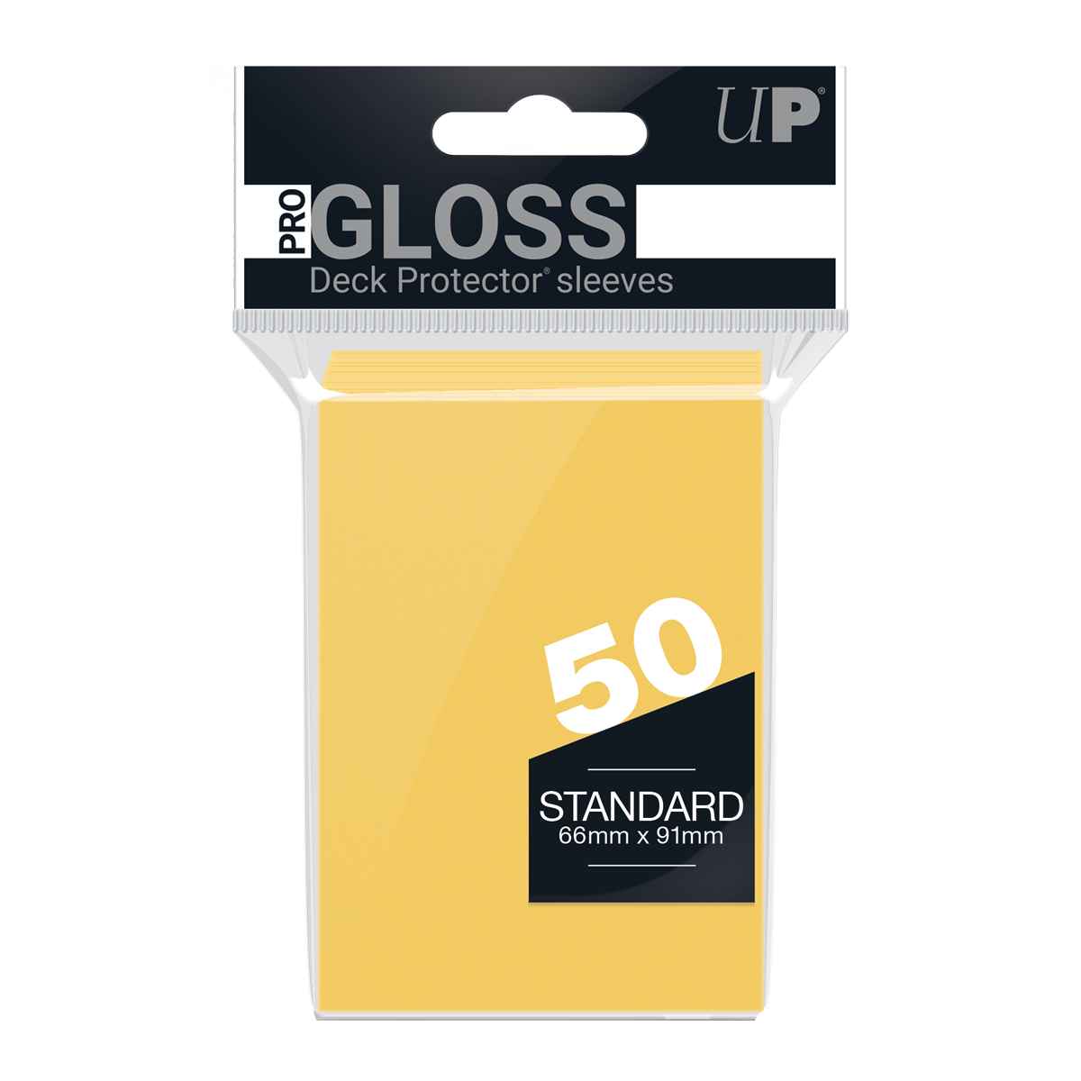 Ultra PRO PRO-Gloss Standard Deck Protector sleeves - Yellow (50)、mySite、waistdrama