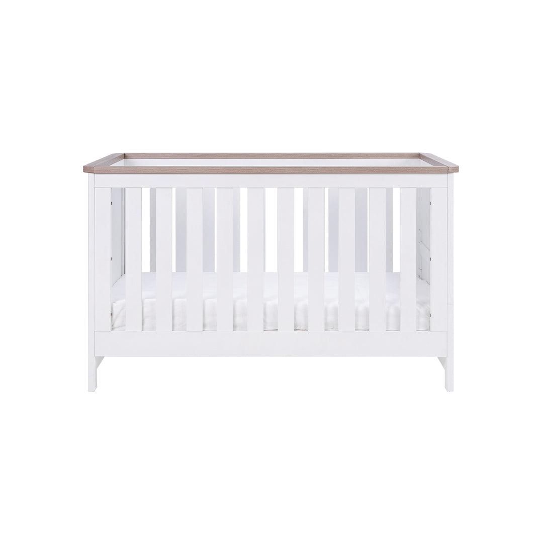  Tutti Bambini Verona Cot Bed - White/Oak、mySite、merchandisen