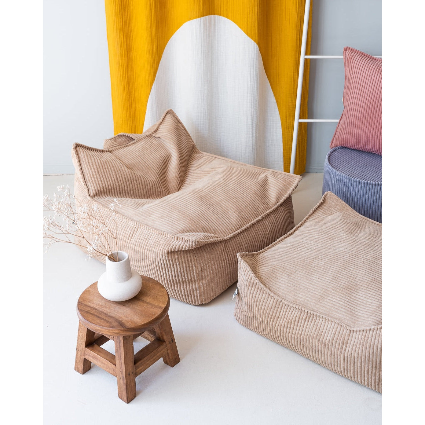 Brown Sugar Square Ottoman、mySite、gigharbornorthrealestate