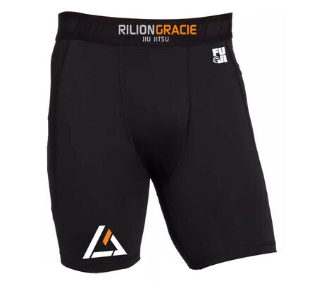 Rilion Gracie Men's Compression Shorts Black、mySite、gigharbornorthrealestate