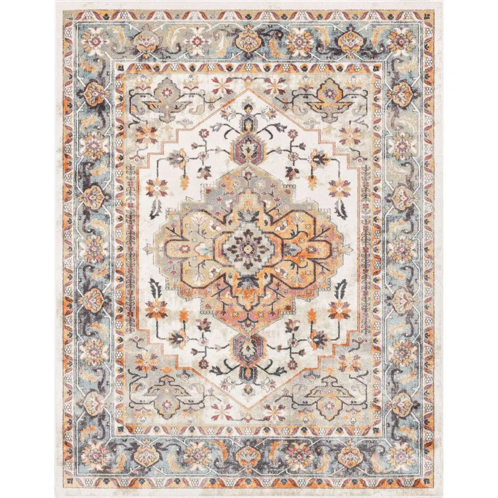 Carno Bohemian Eclectic Persian Beige Rug、mySite、gigharbornorthrealestate