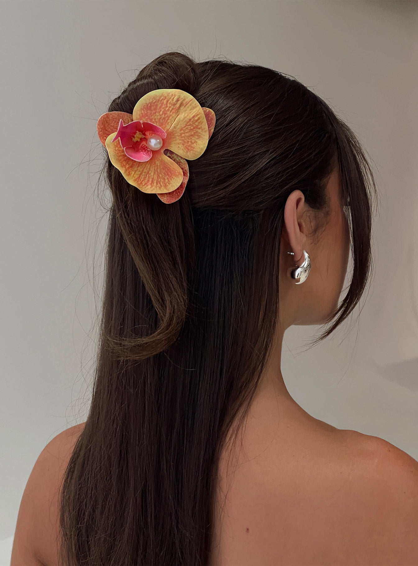 Azurah Flower Hair Clip Yellow、mySite、solidvoid