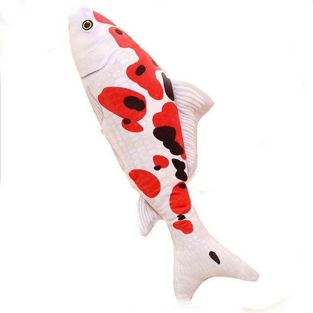 Goldfish Cat Toys with Catnip Plush Stuffed Fishes Cutest Interactive Cat Chew Toys、mySite、g9winljtr
