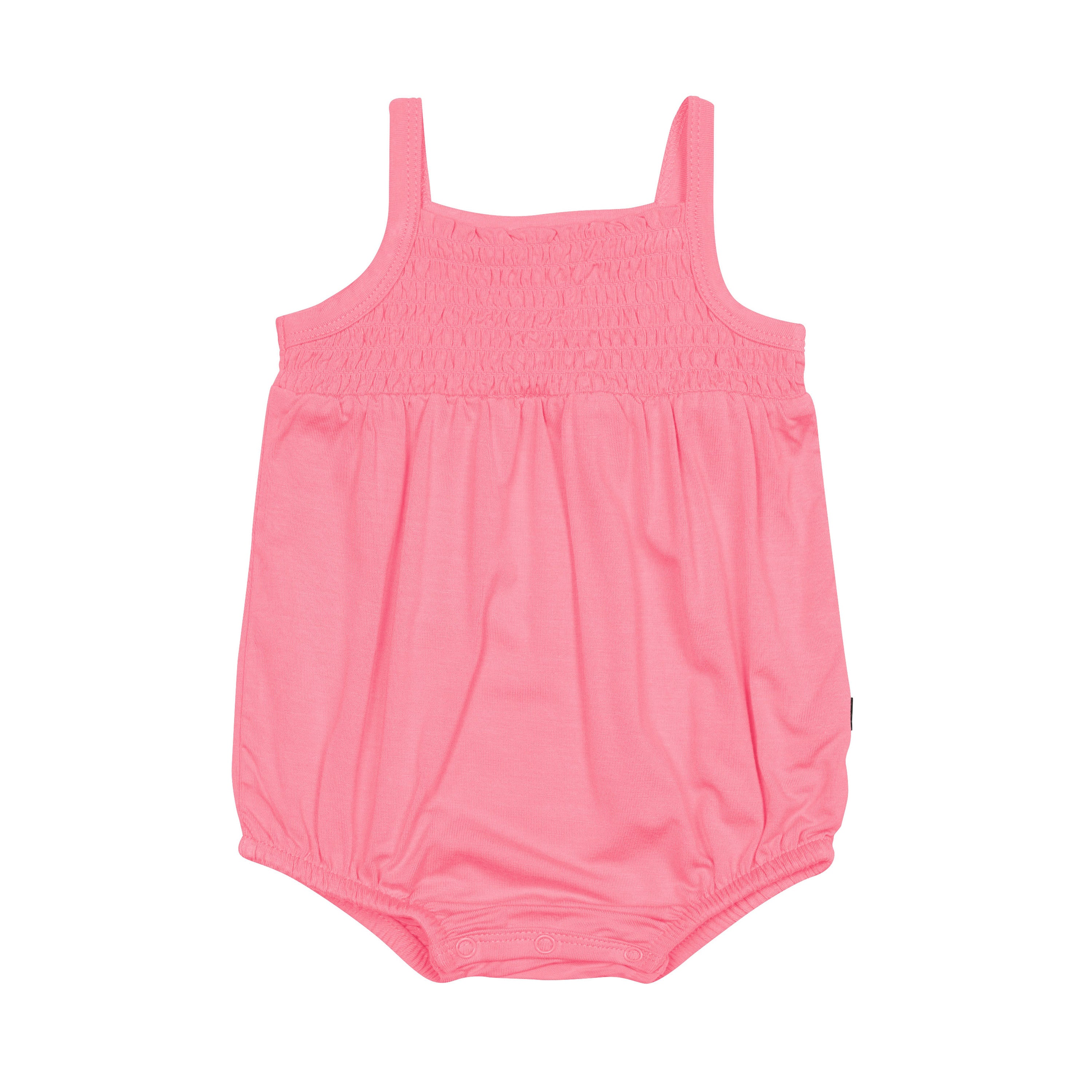  Smocked Bubble Romper in Guava、mySite、layawaytickets