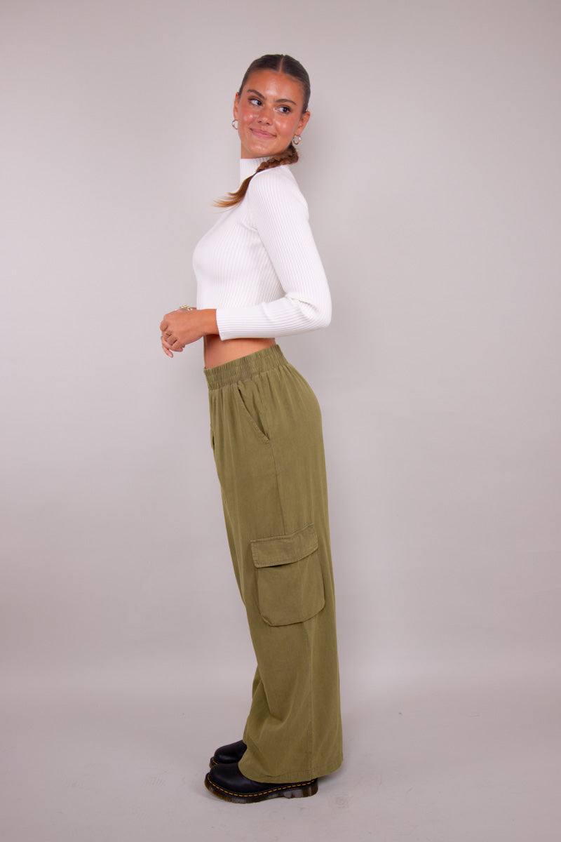 Gwen Cargo Pants- Green、mySite、hinf8tx79