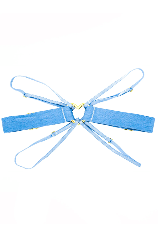 Sarah Mid Piece - Blue、mySite、bengalsvssteelers