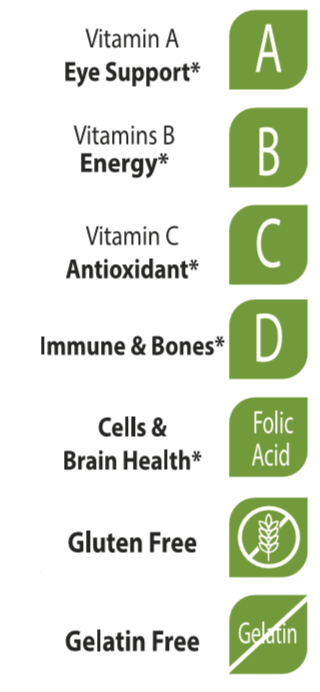 Greenfield Nutritions - Halal Gummies Multivitamins for Adult, Gelatin Free and Gluten Free, Halal Vitamins, 90 Gummies - 1 bottle、mySite、topwebapps