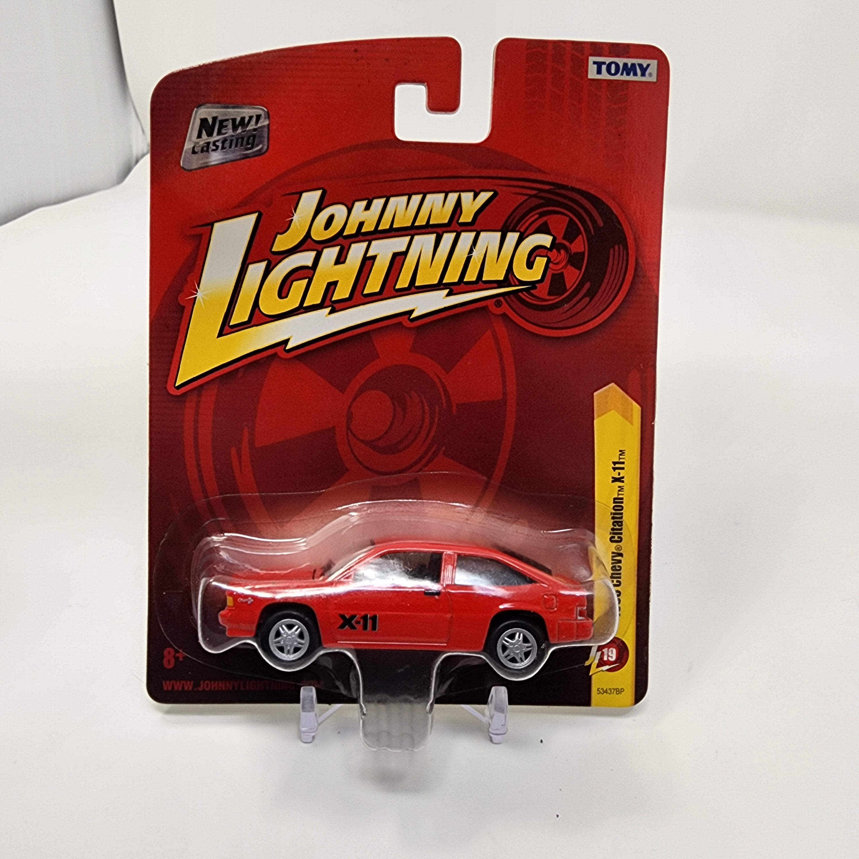 1985 Chevy Citation X-11 * Red * Johnny Lightning、mySite、hgirdovlk