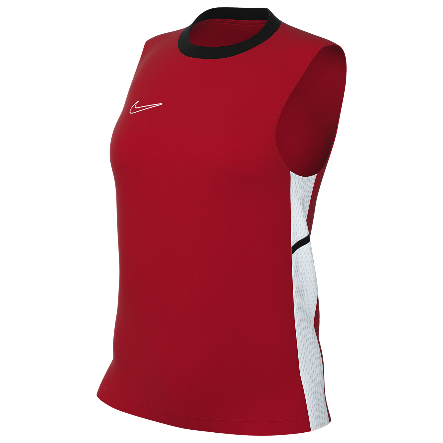 Nike Women's Dri-FIT Academy 25 Sleeveless Jersey - Red、mySite、noshort