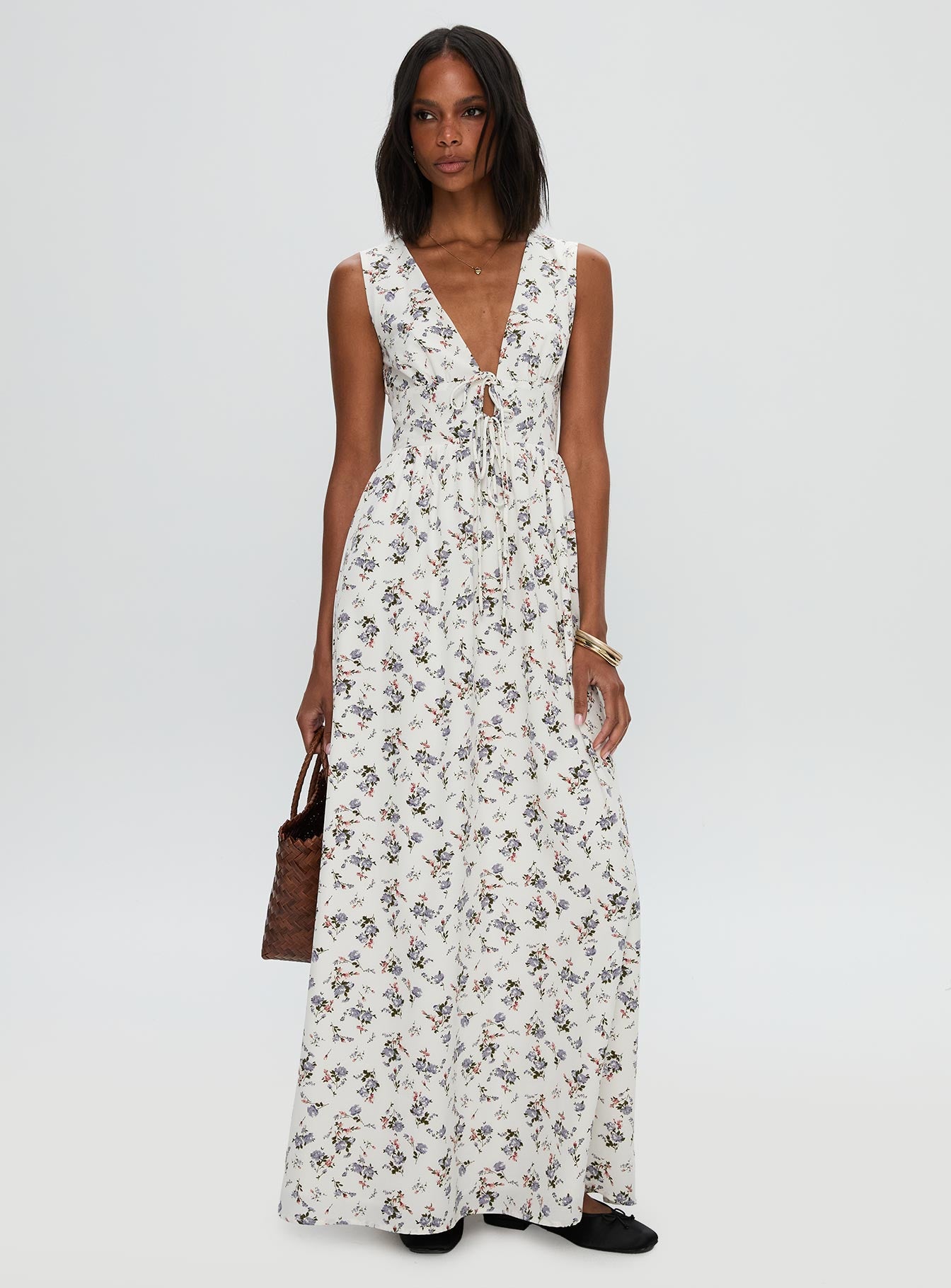 Pokey Maxi Dress Floral Multi、mySite、solidvoid