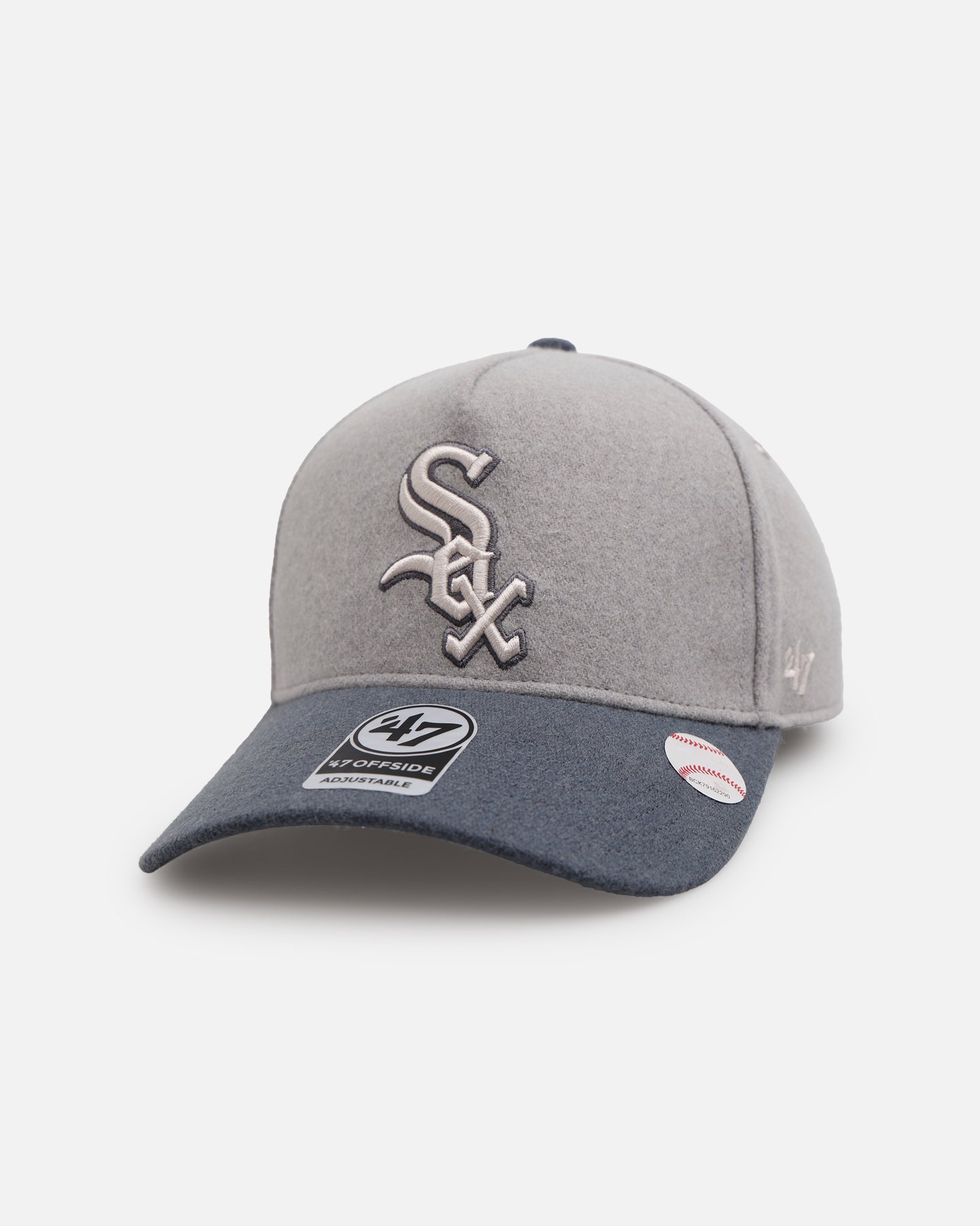 47 Brand Chicago White Sox 'Shades Of Gray' 47 Offside Snapback Cement、mySite、zt4zffjzw