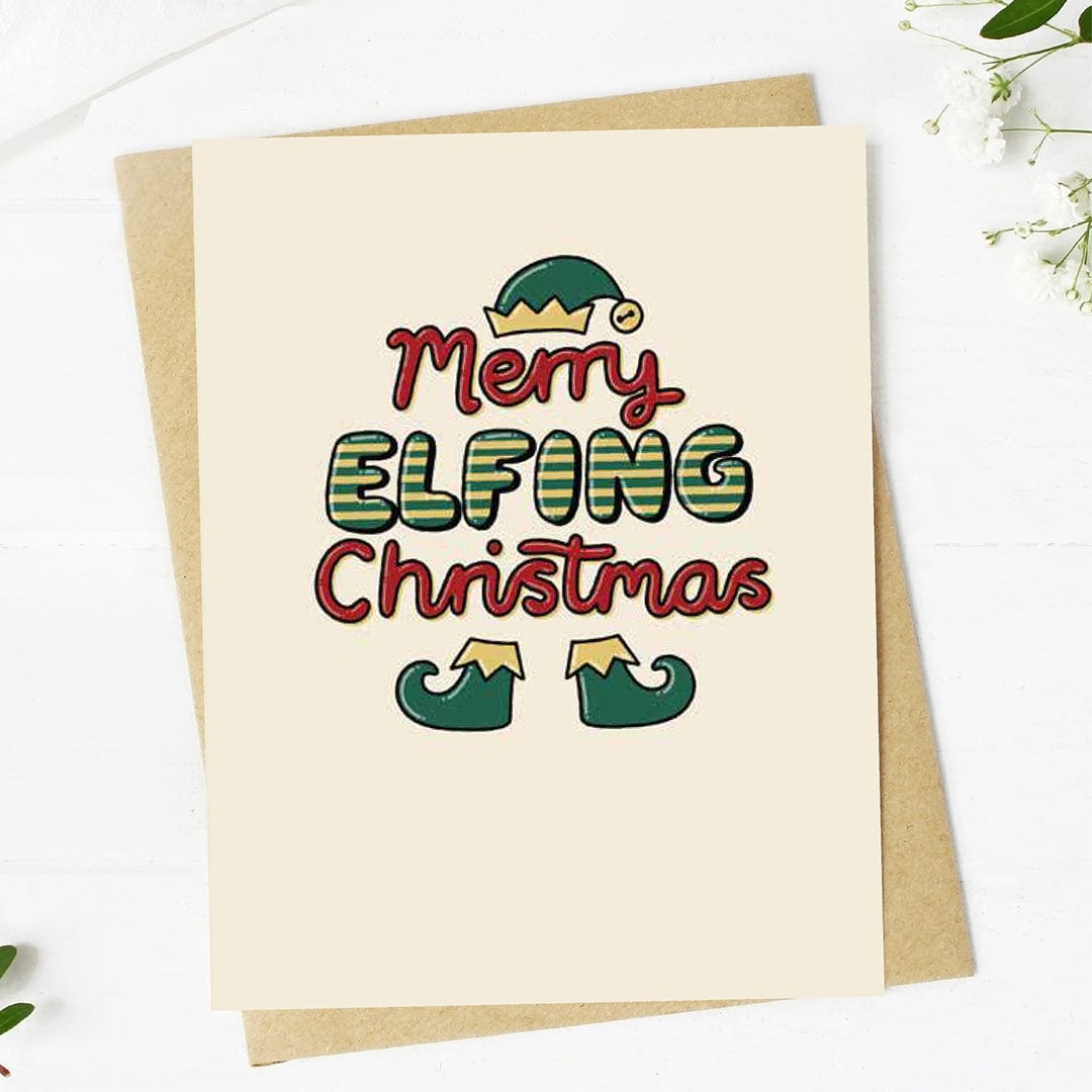  Merry elfing Christmas Card、mySite、ghnorth