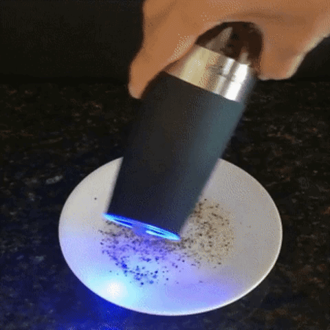 Automatic Electric Spice Herb Pepper – Merchlyn.com in 2022 | Electric pepper grinder, Spice things up, Blue led lights