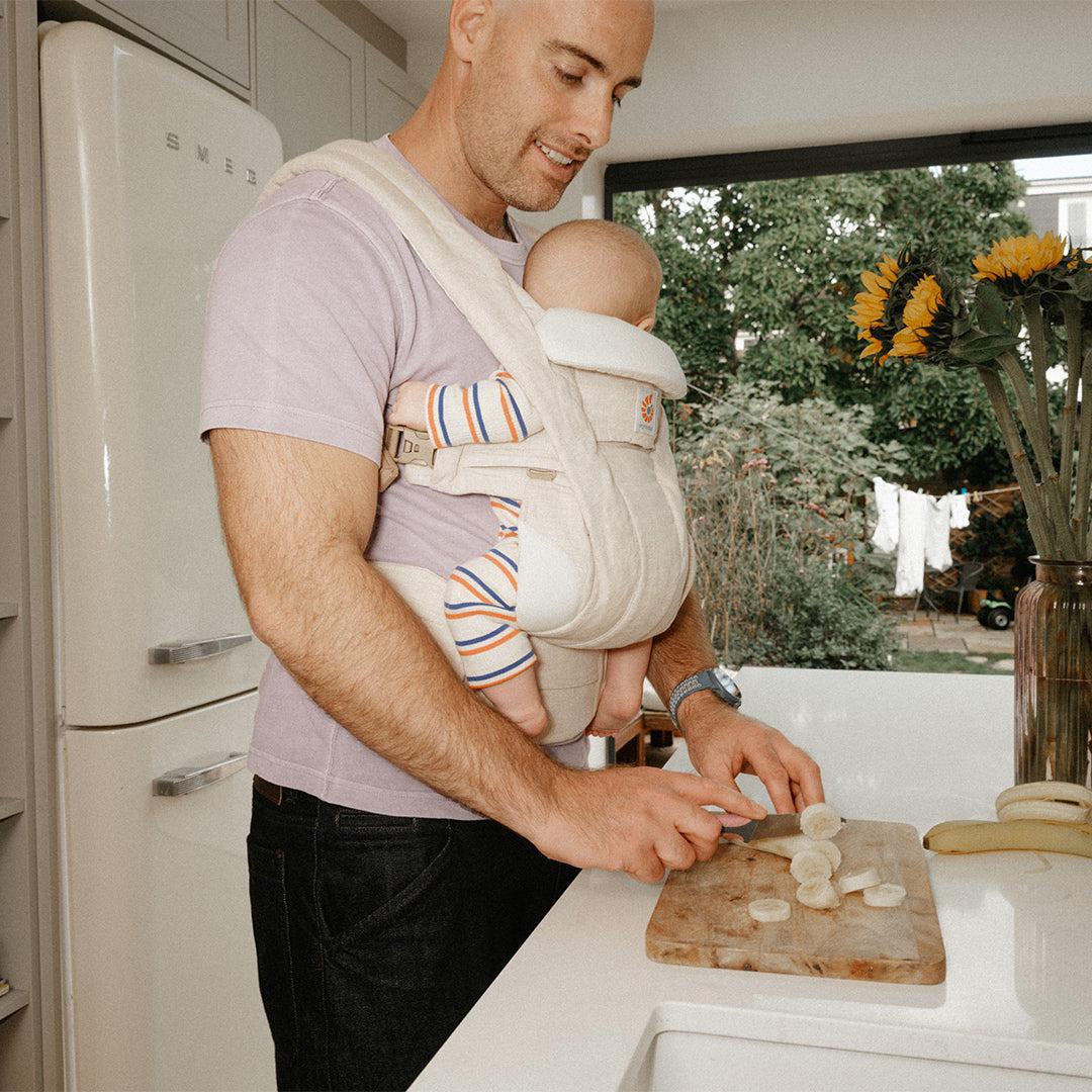  Ergobaby Omni Deluxe Cotton - Natural Linen、mySite、merchandisen