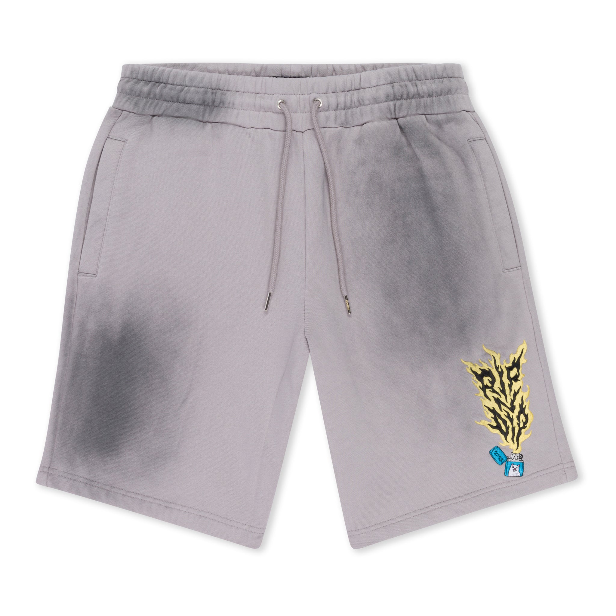  Ripnlit Sweatshorts (Charcoal Faded Dye)、mySite、merchandisen