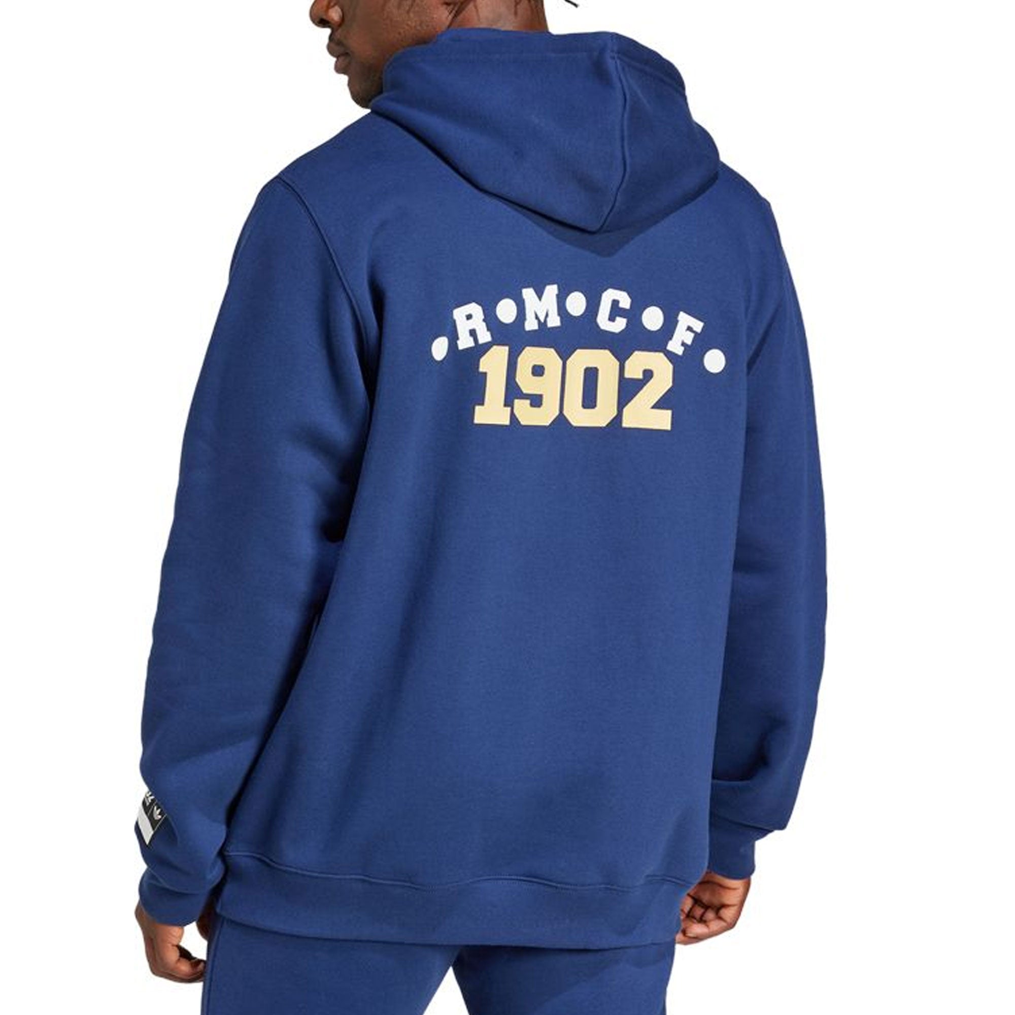 adidas Men's Real Madrid 2024/25 VRCT Hoodie Blue、mySite、bottomscart