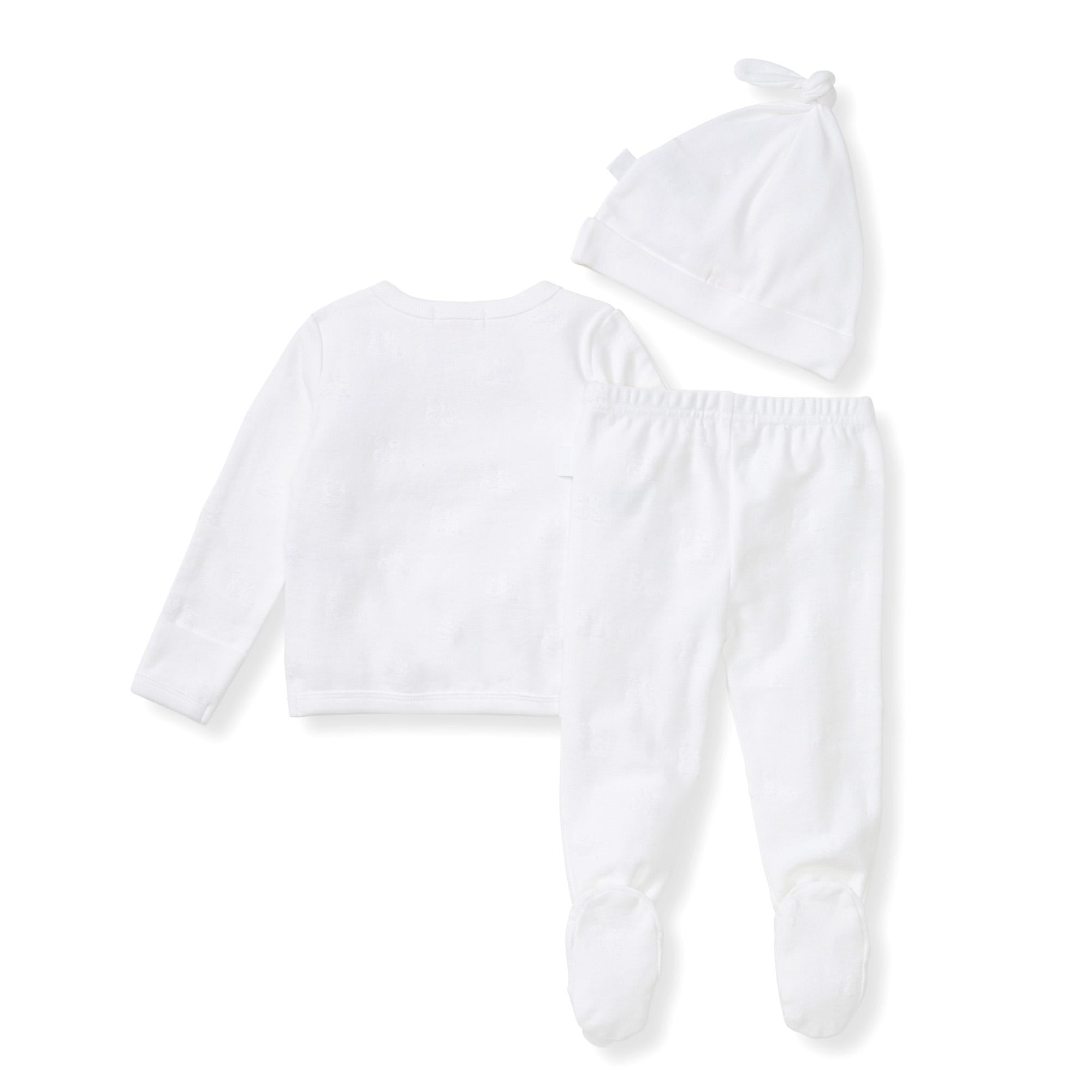  Organic Raised Terry Bee Take Me Home 3 Piece Set - Cloud、mySite、layawaytickets