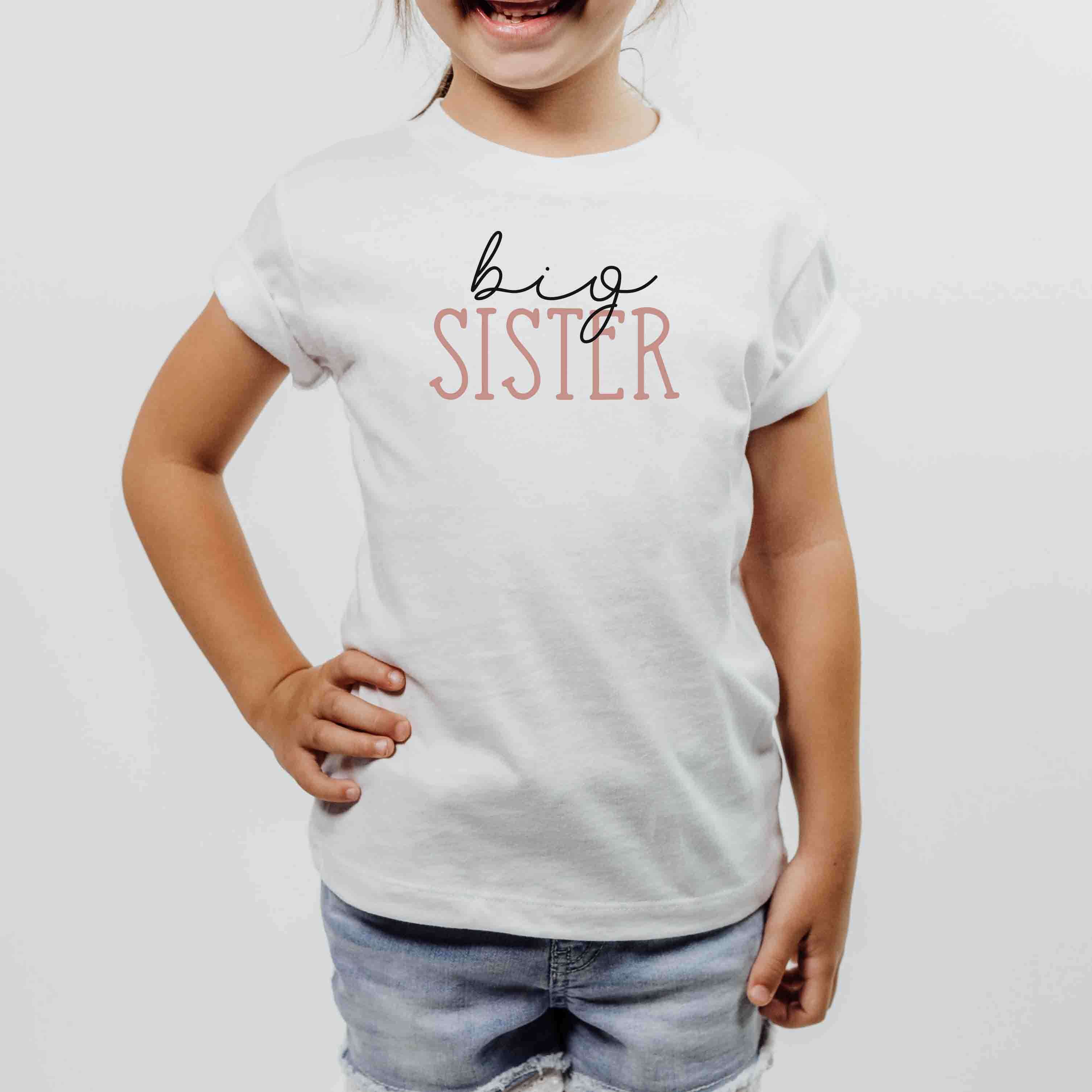  Big Sister Graphic Tee | White、mySite、layawaytickets