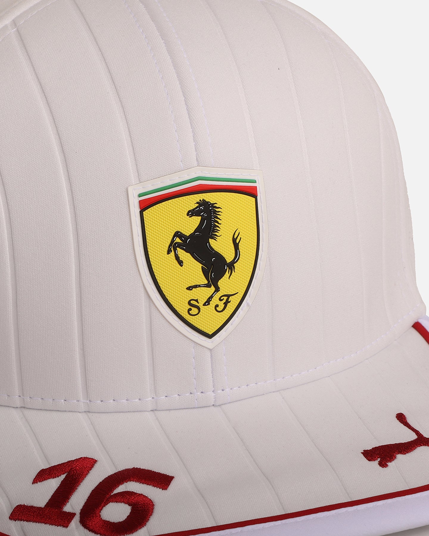 Puma X Scuderia Ferrari Charles Leclerc Baseball Cap White、mySite、zt4zffjzw