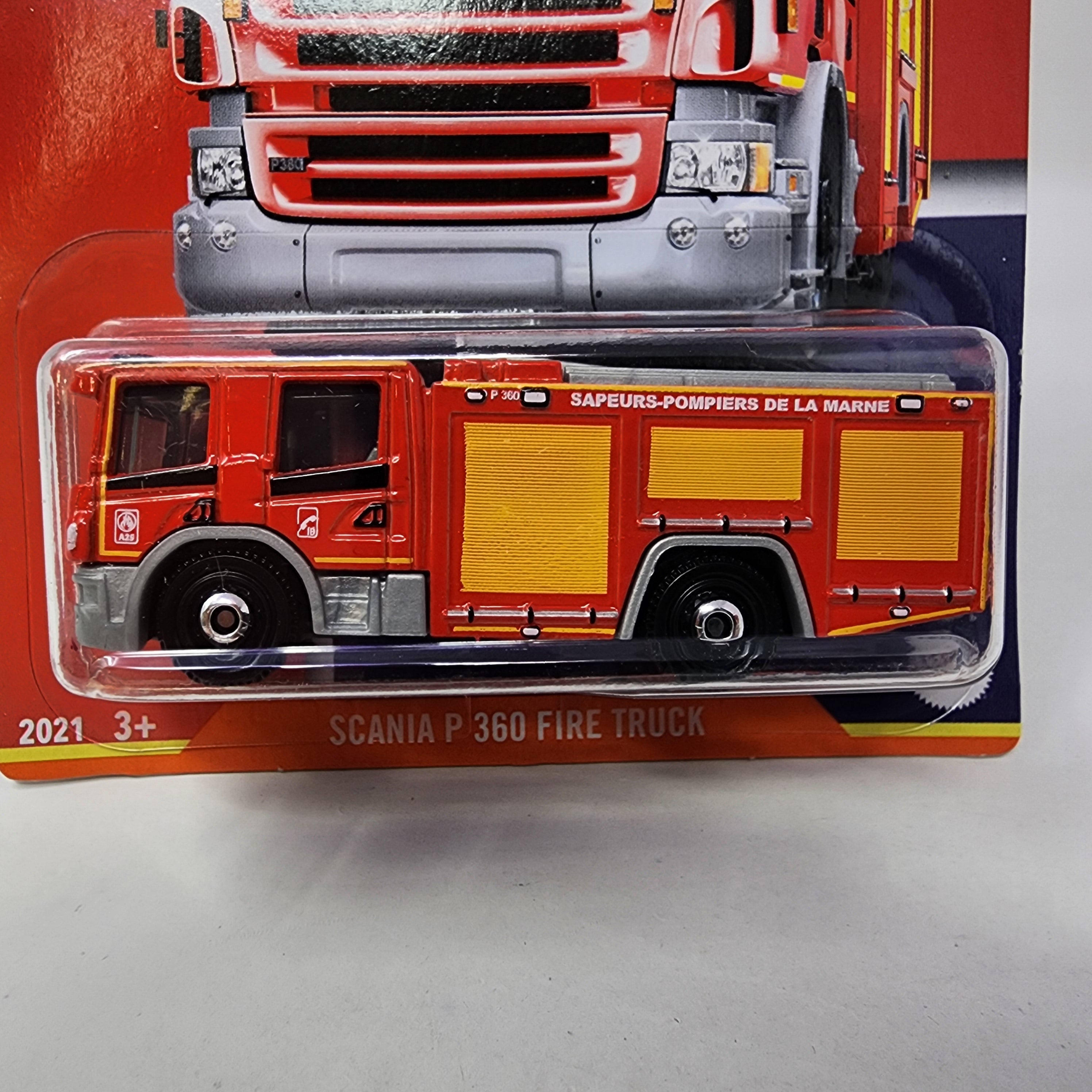 Scania P 360 Fire Truck #9/14 * Matchbox Global Series、mySite、hgirdovlk