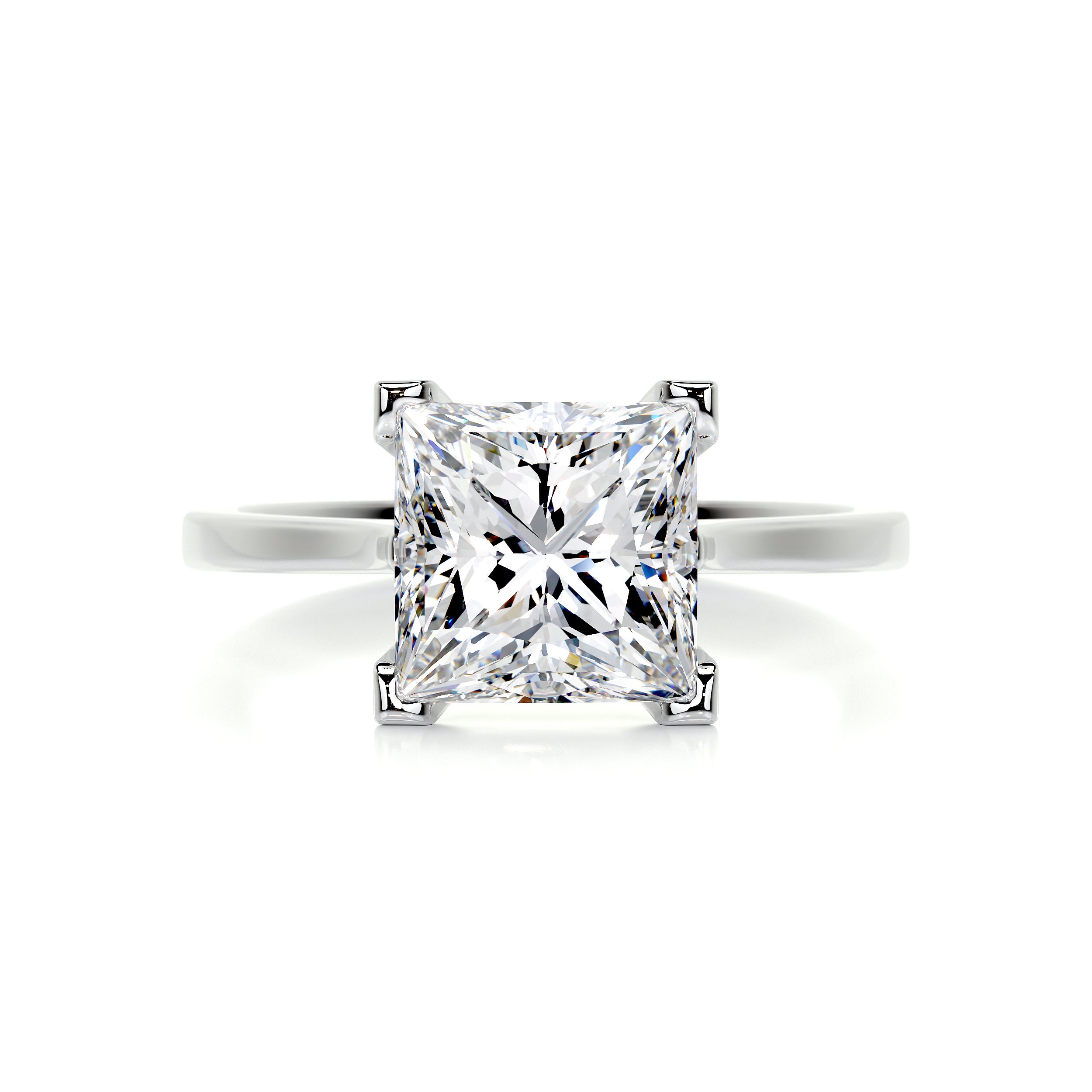 Ella Diamond Engagement Ring -14K White Gold、mySite、hinf8tx79