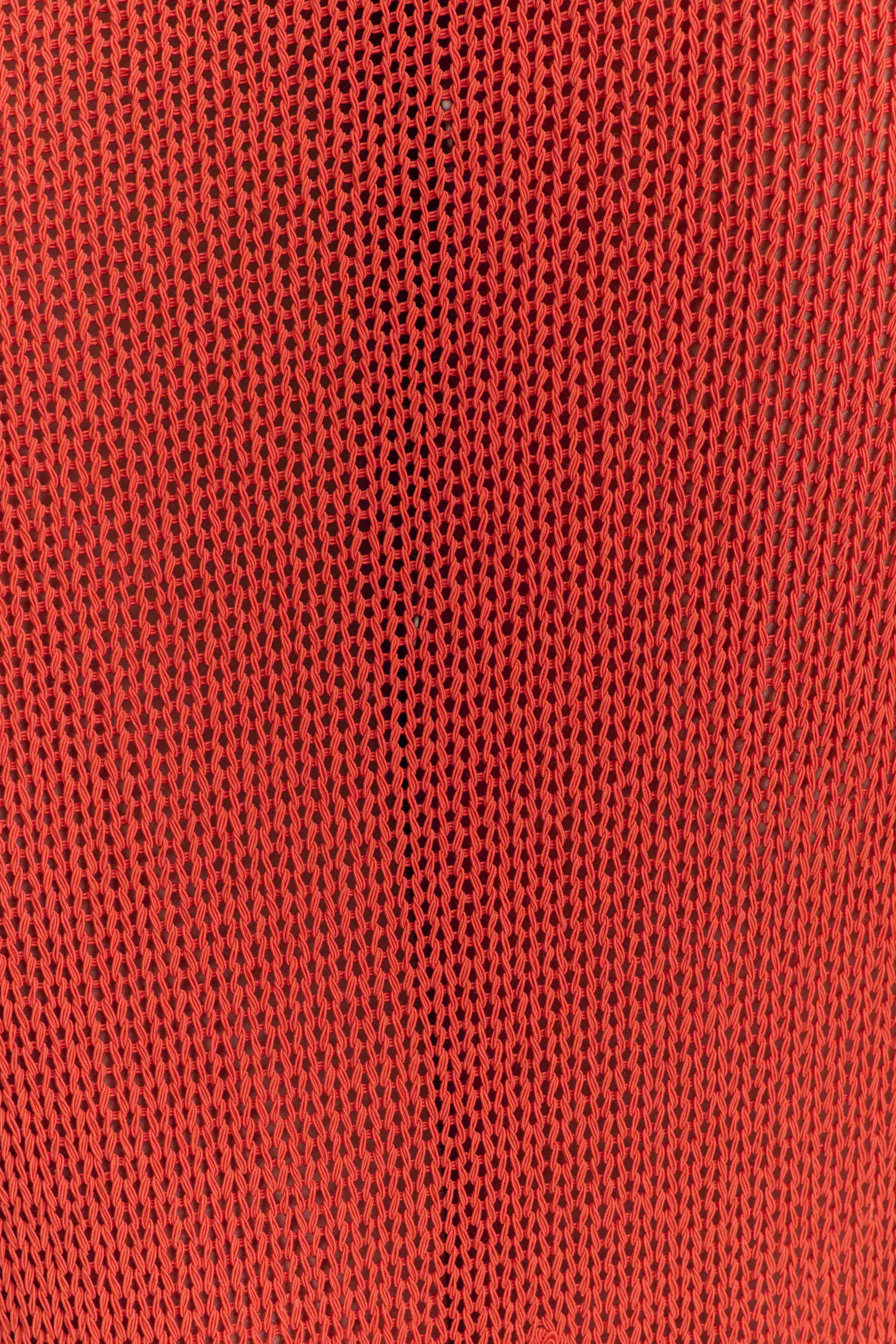 Reagan Off Shoulder Knit Top - Orange、mySite、solidvoid