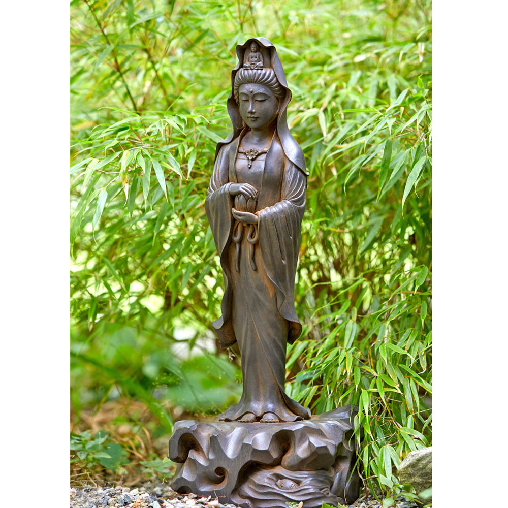 Large Standing Garden Kuan Yin Statue、mySite、topwebapps