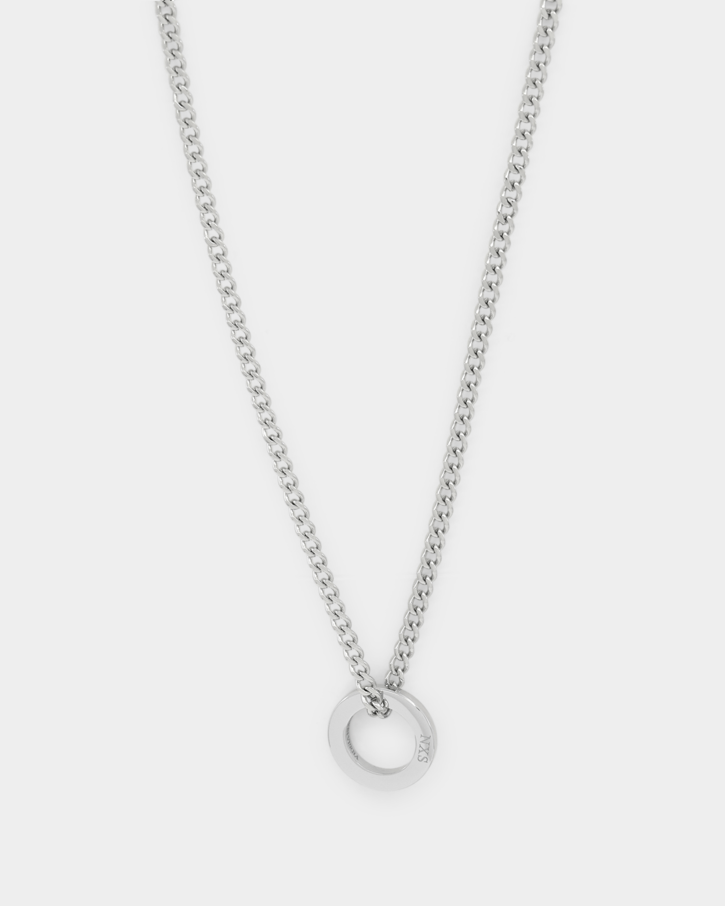 NXS Acta Non Verba Ring Pendant White Gold、mySite、zt4zffjzw