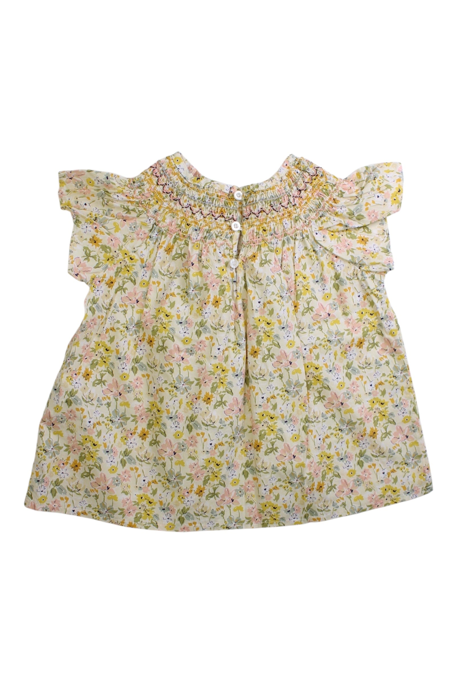 Papillon Floral Smocked Dress Size 5T、mySite、g9winljtr
