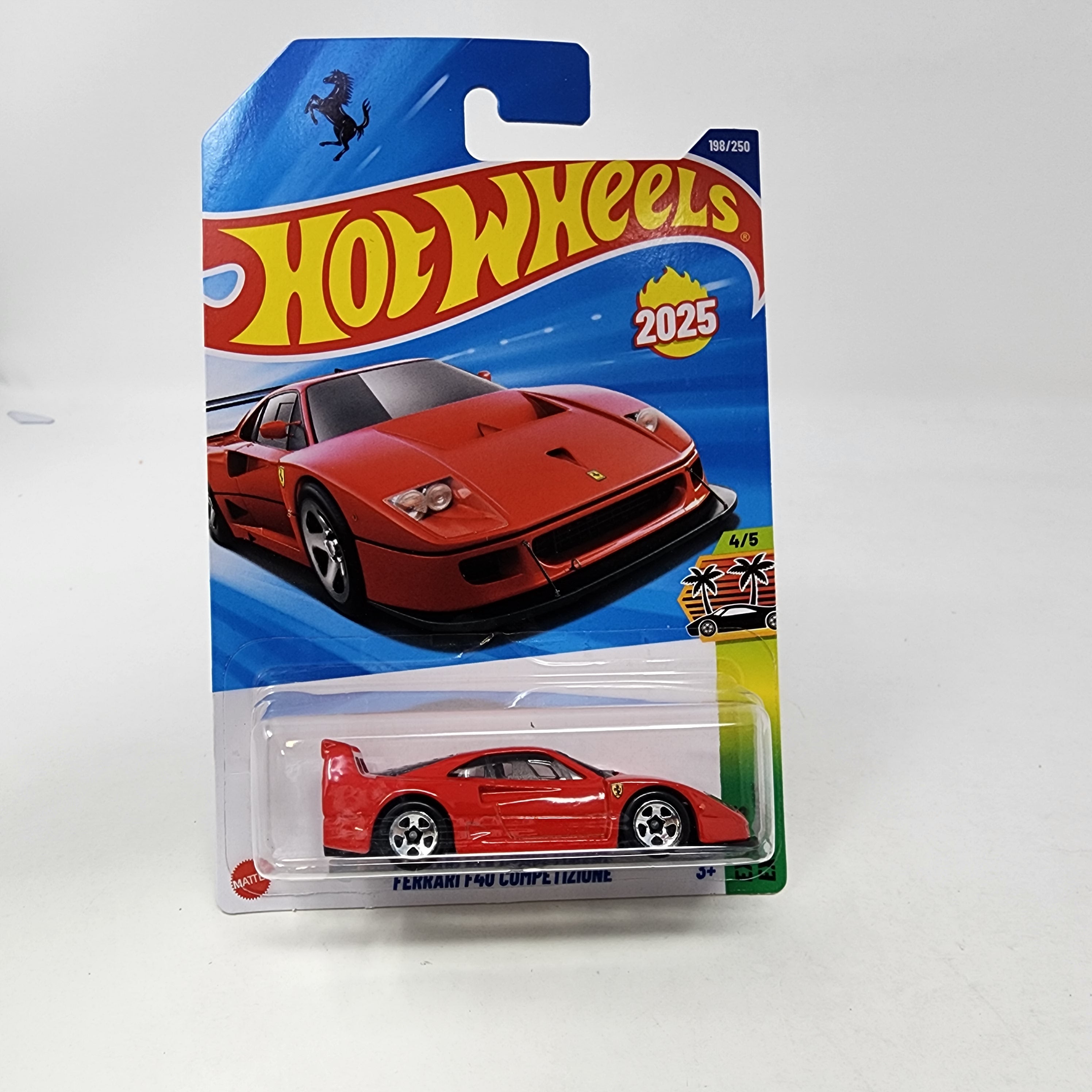 Ferrari F40 Competizone #198 * RED * 2025 Hot Wheels NEW! L Case、mySite、hgirdovlk
