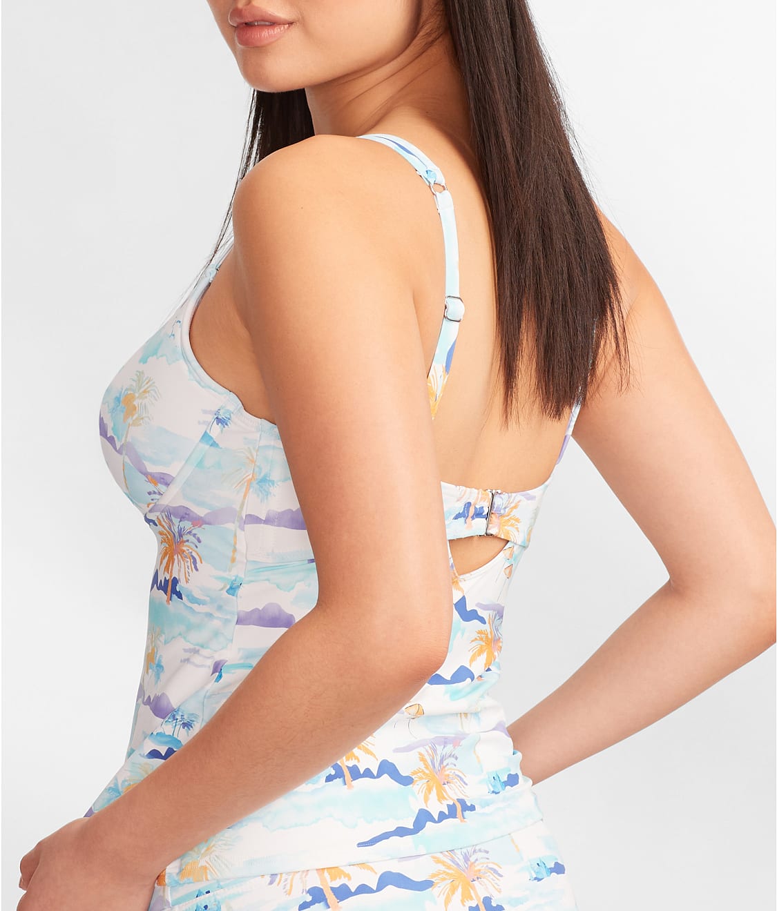 Underwire Wrap Tankini Top、mySite、bengalsvssteelers