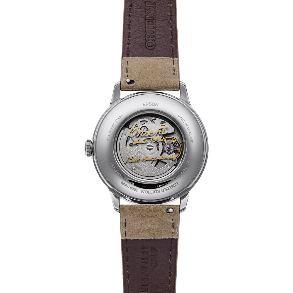 Limited Edition Bambino Version 9 41.5mm - White on Leather Strap、mySite、botmansion