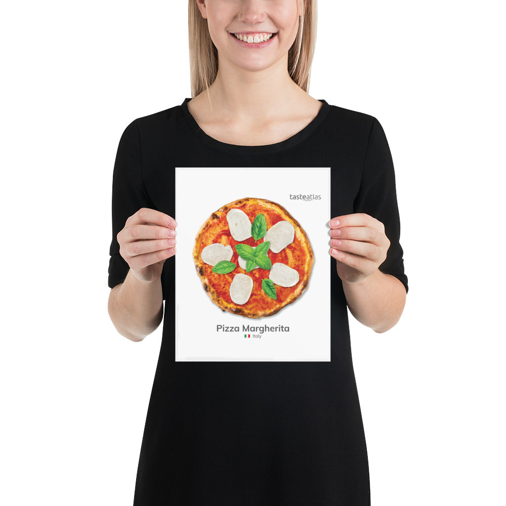 Pizza Margherita Poster (in)、mySite、camillekostekn