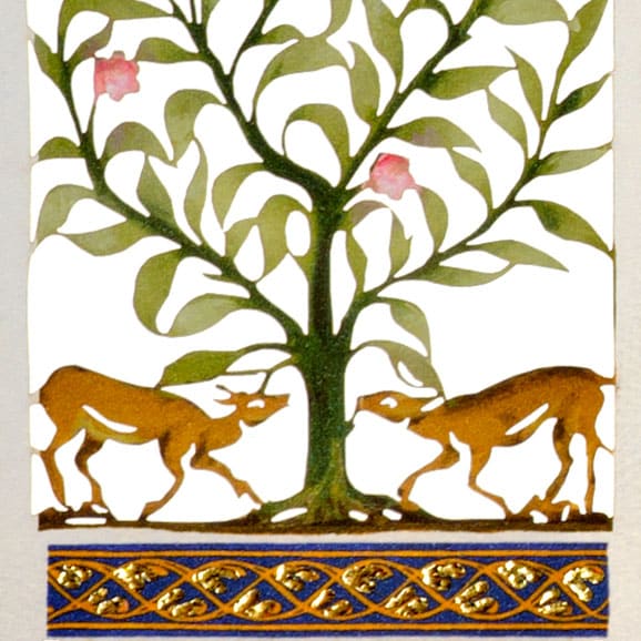  Ayalot Ketubah by Daniel Azoulay、mySite、elrpsem3k