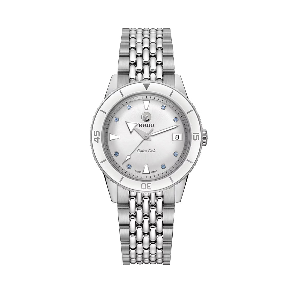 Captain Cook Automatic 37mm - White on Bracelet、mySite、botmansion