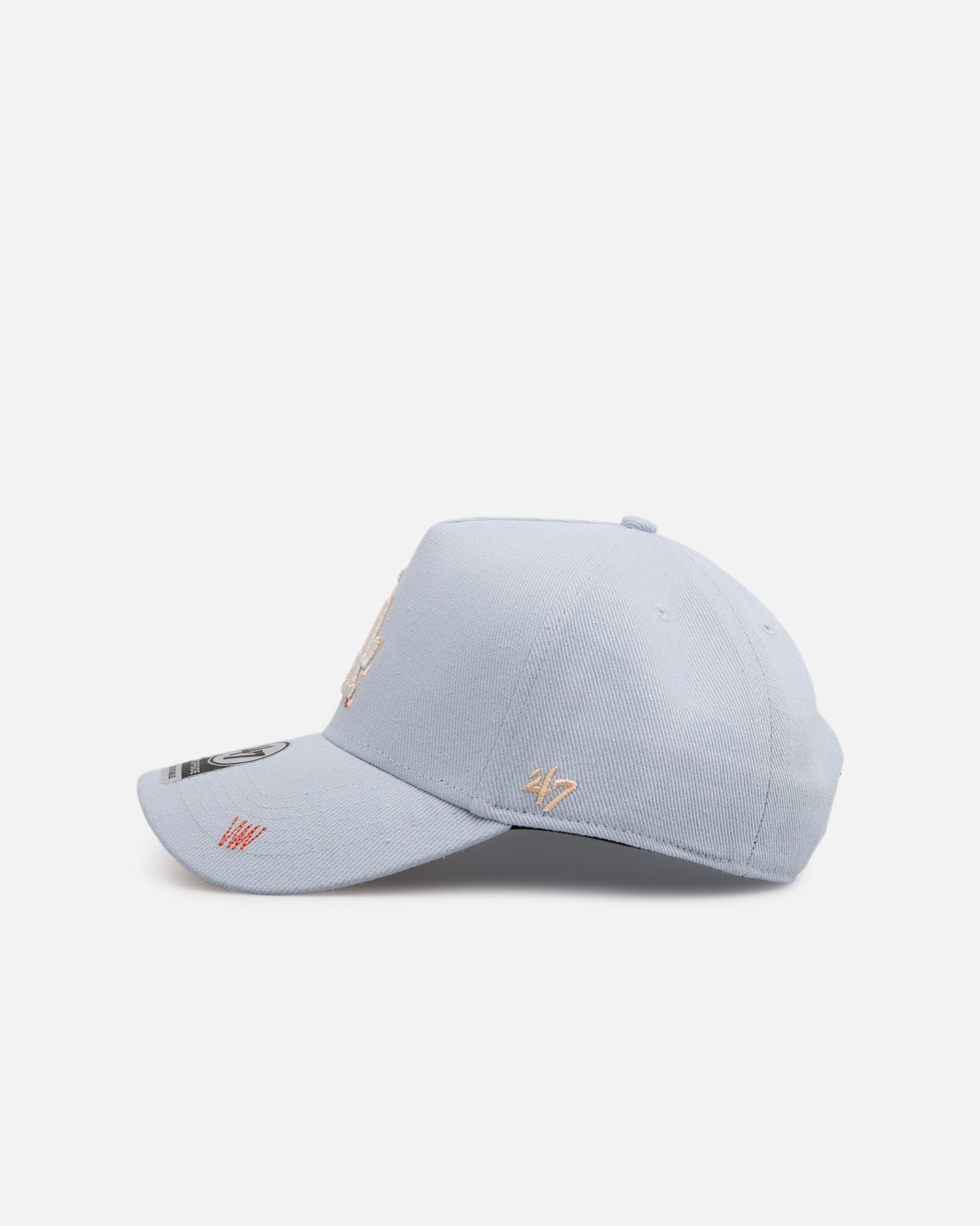 47 Brand Los Angeles Dodgers 'Overstitch' 47 Offside Snapback Light Blue、mySite、zt4zffjzw