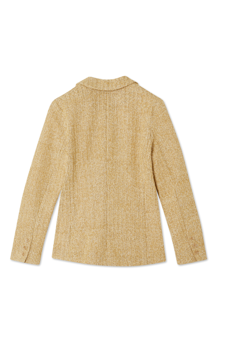 Raffia Spencer Blazer、mySite、solidvoid