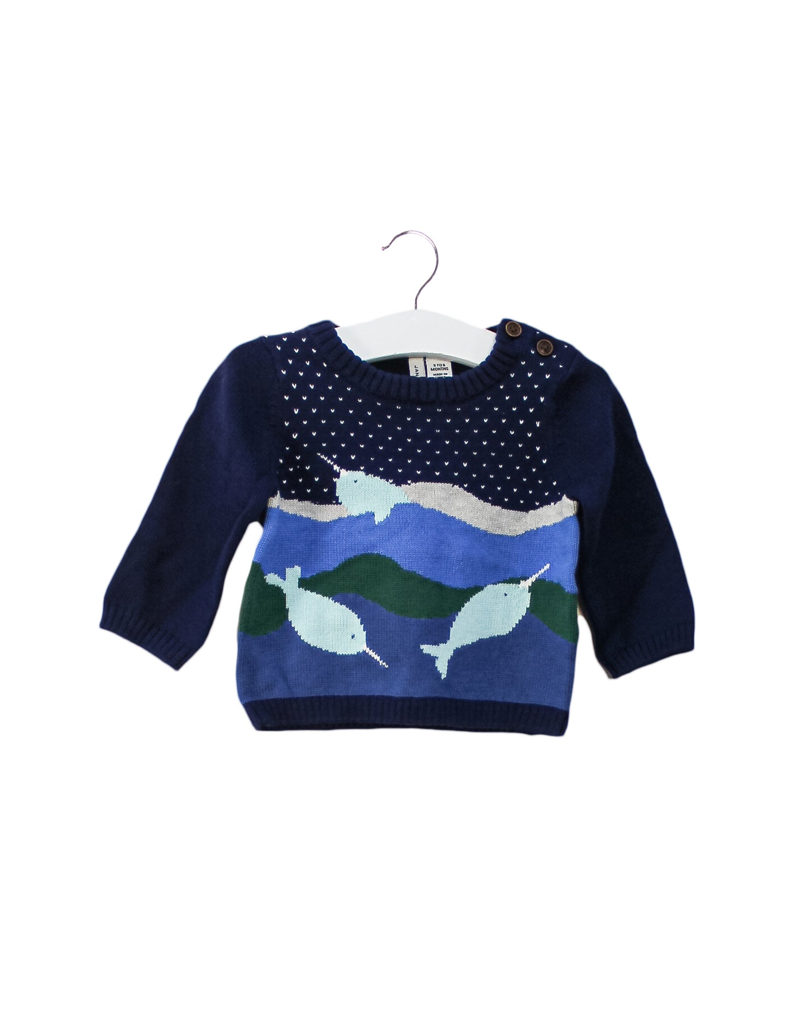Janie & Jack Knit Sweater 3-6M、mySite、g9winljtr