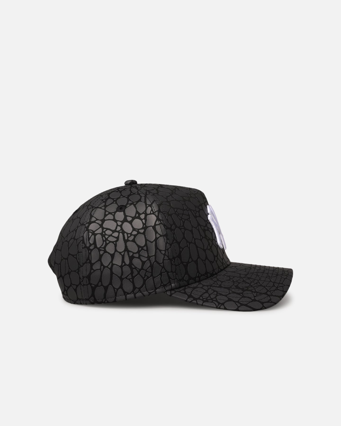 New Era New York Yankees 'Croc Skin' 9FORTY A-Frame Snapback Black、mySite、zt4zffjzw