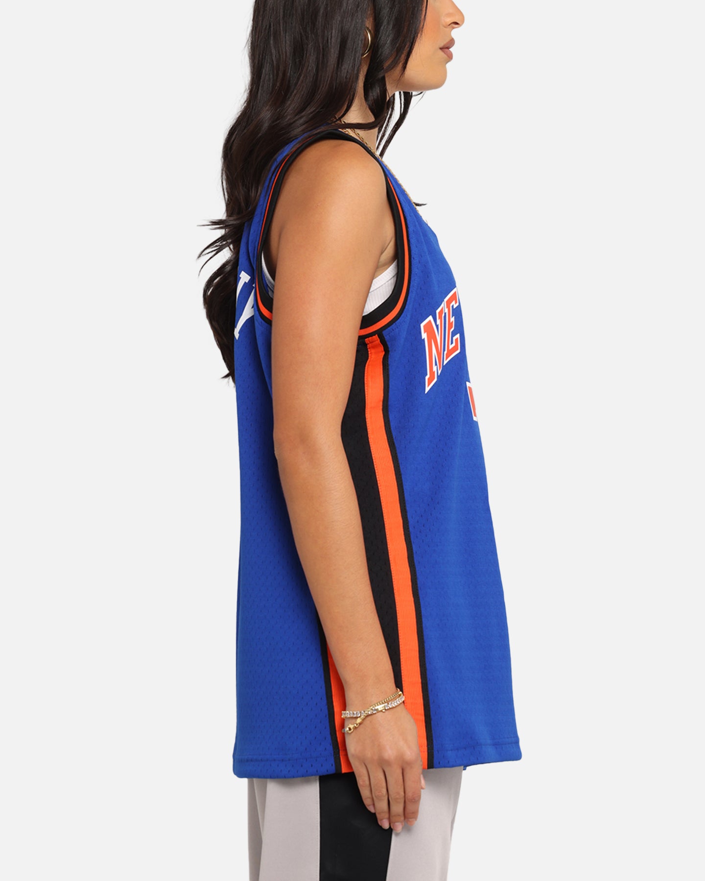 Mitchell & Ness New York Knicks Carmelo Anthony 2010 Dark Jersey Royal、mySite、zt4zffjzw