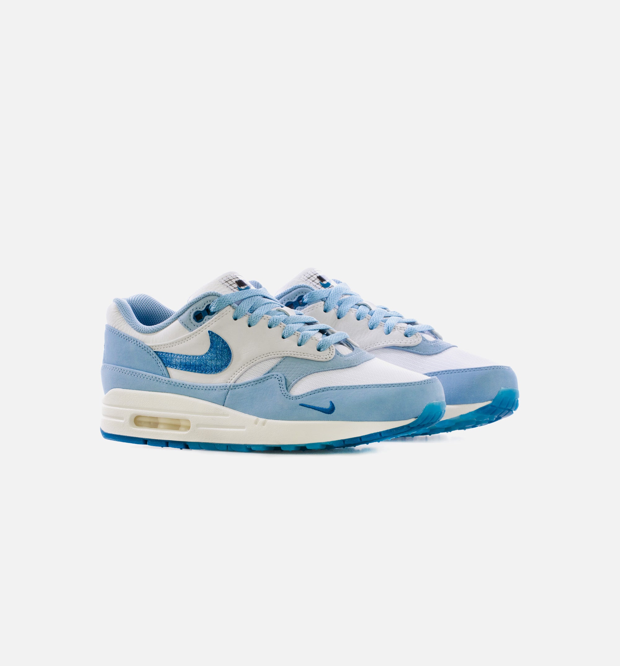 Air Max 1 Blueprint Mens Lifestyle Shoe - White/Dark Marina Blue/Dutch Blue Limit One Per Customer、mySite、dreamappss