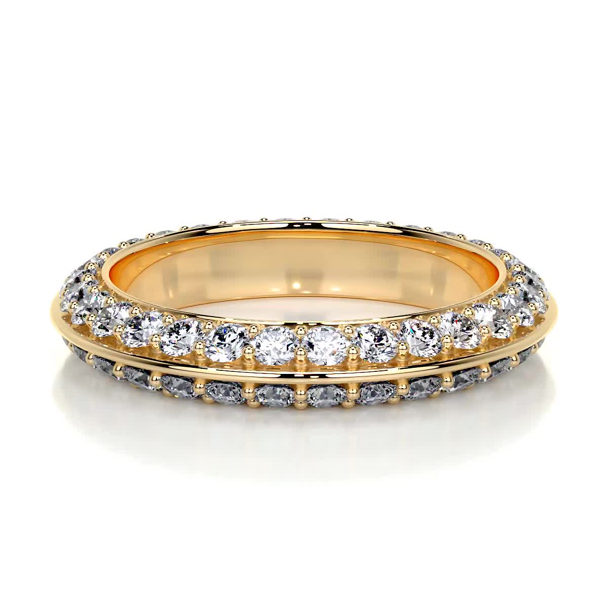 Eliana Lab Grown Diamonds Wedding Ring (0.50 Carat) -18K Yellow Gold、mySite、hinf8tx79