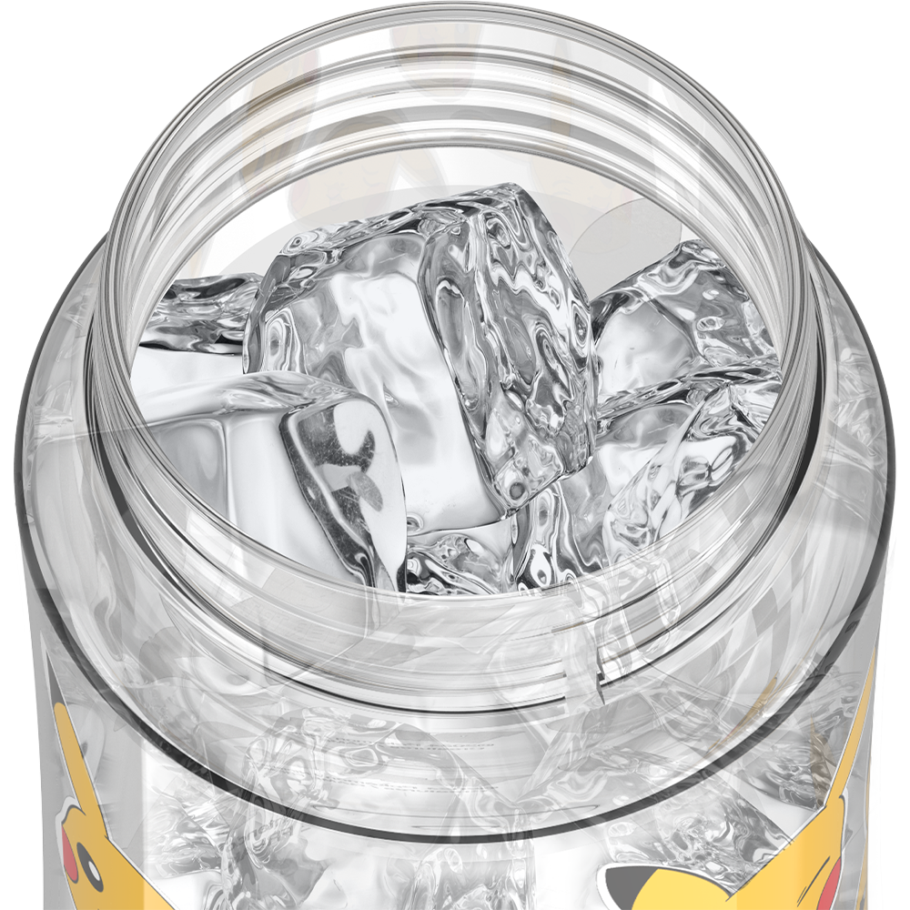 16oz THERMOS® KIDS WATER BOTTLE WITH SPOUT LID POKÉMON、mySite、noshort