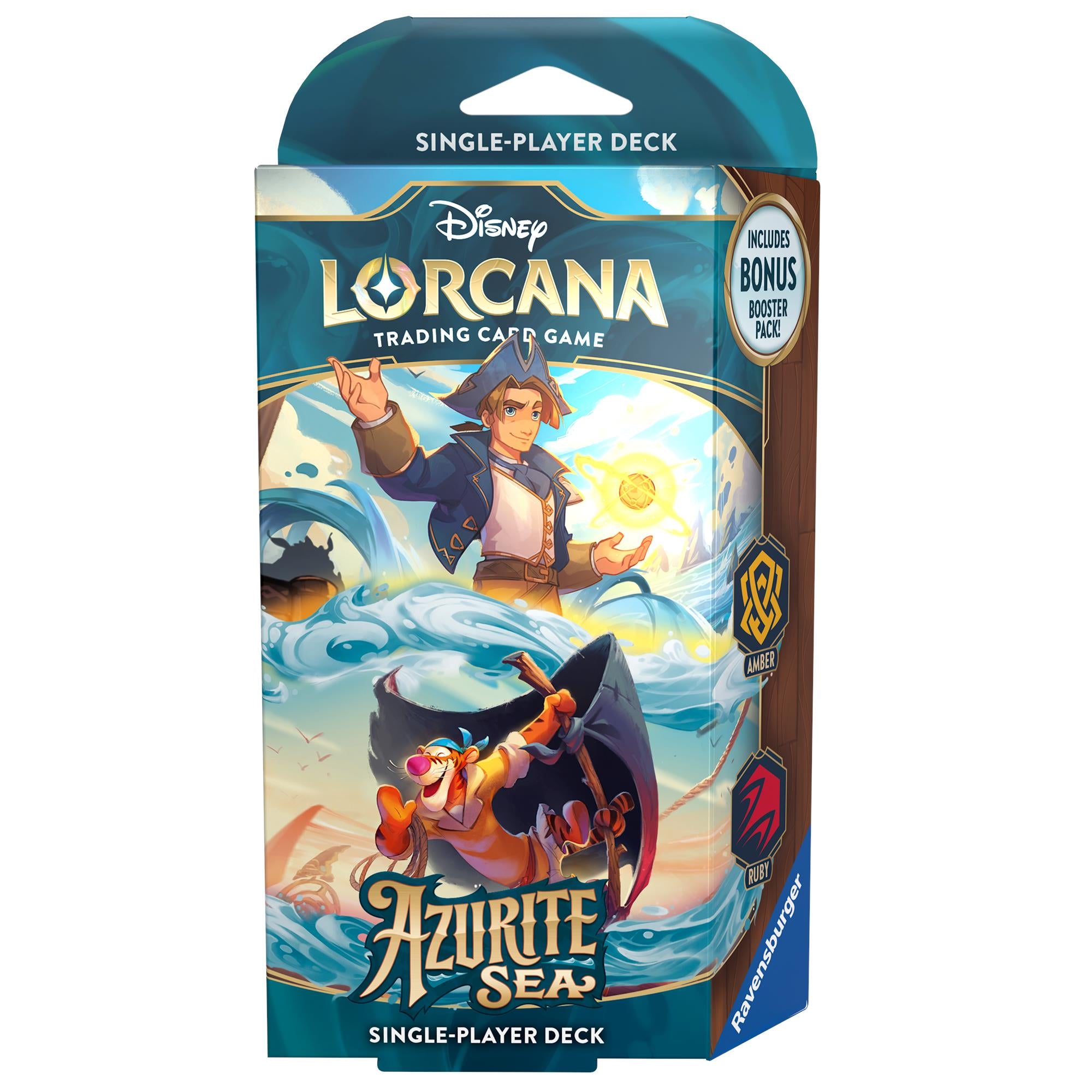 Disney Lorcana Trading Card Game - Azurite Sea Single-Player Deck、mySite、camillekostekn