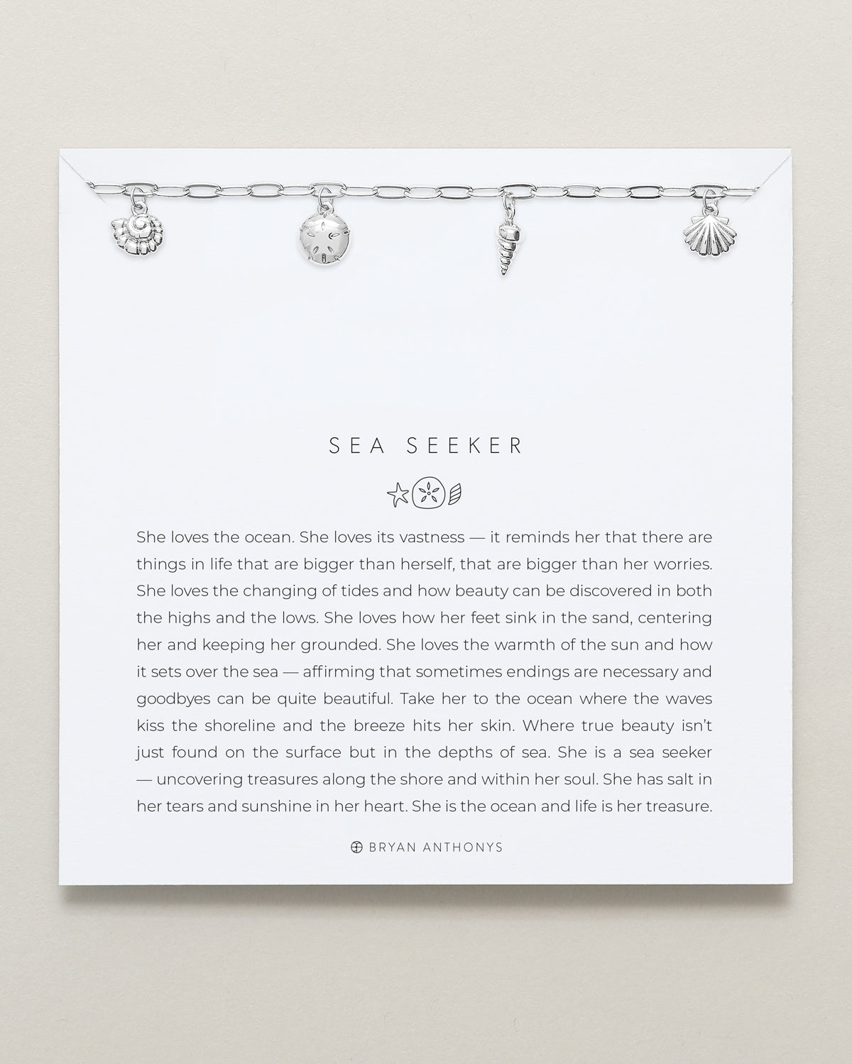 Sea Seeker Charm Bracelet、mySite、hinf8tx79
