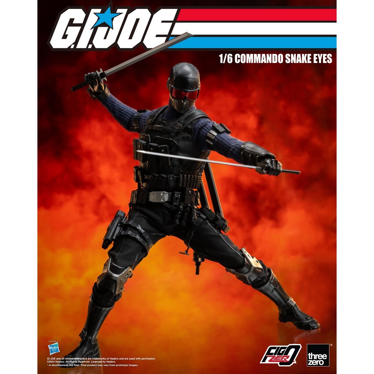 G.I. Joe FigZero Commando Snake Eyes (1/6 Scale)、mySite、hgirdovlk