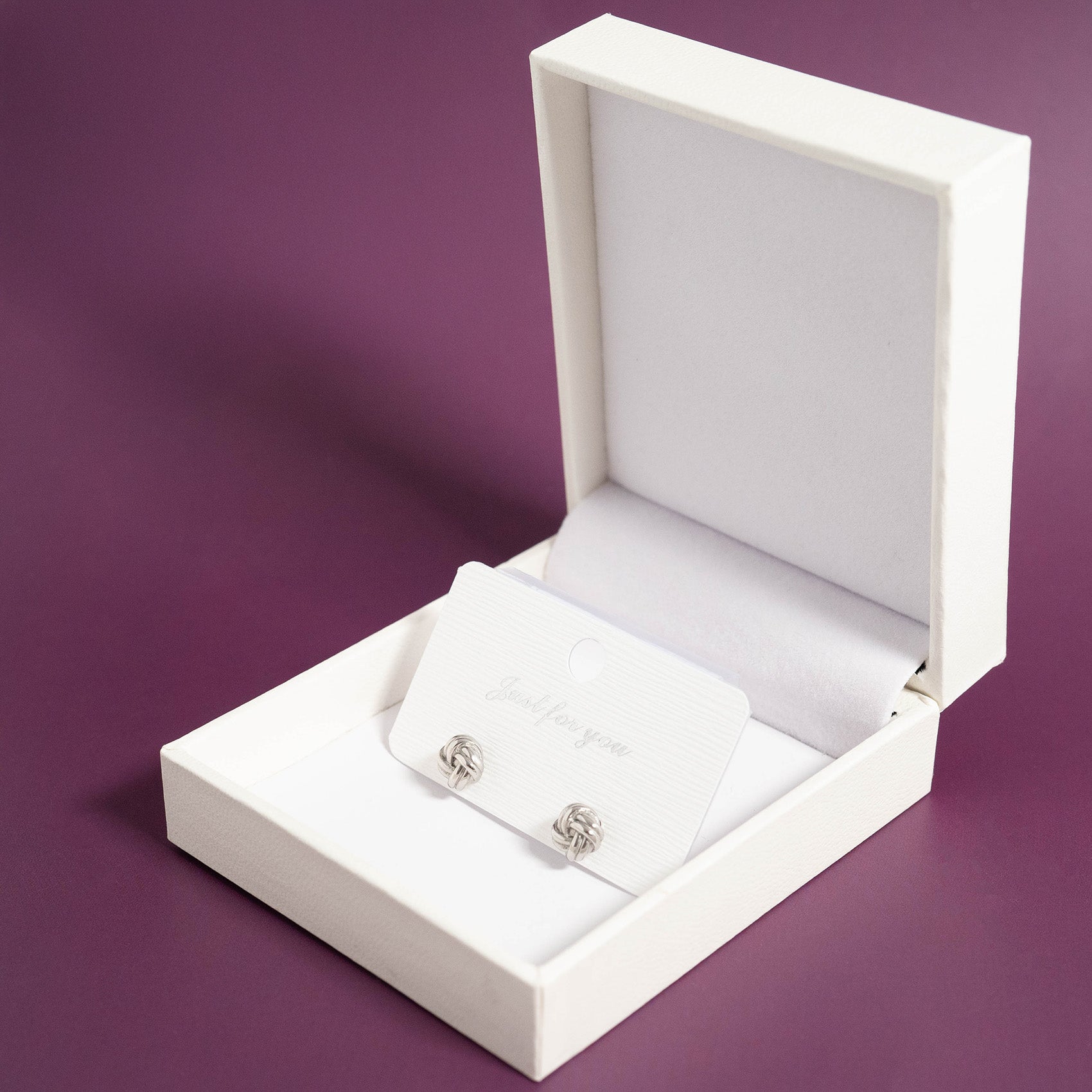 18K Gold PVD Stainless Steel Knot Stud Earrings / ERJ0077、mySite、dreamappss