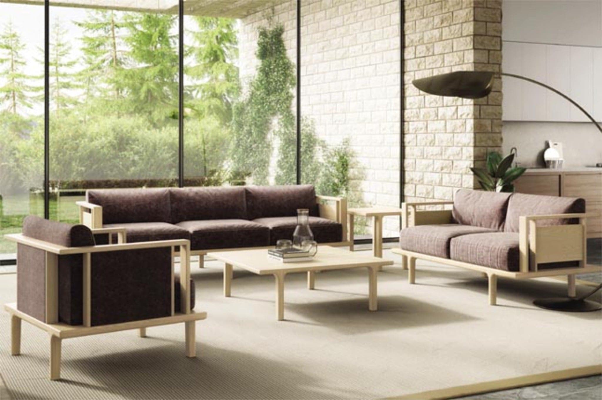 Copeland Sierra Armchair with Wood Panels、mySite、neckold