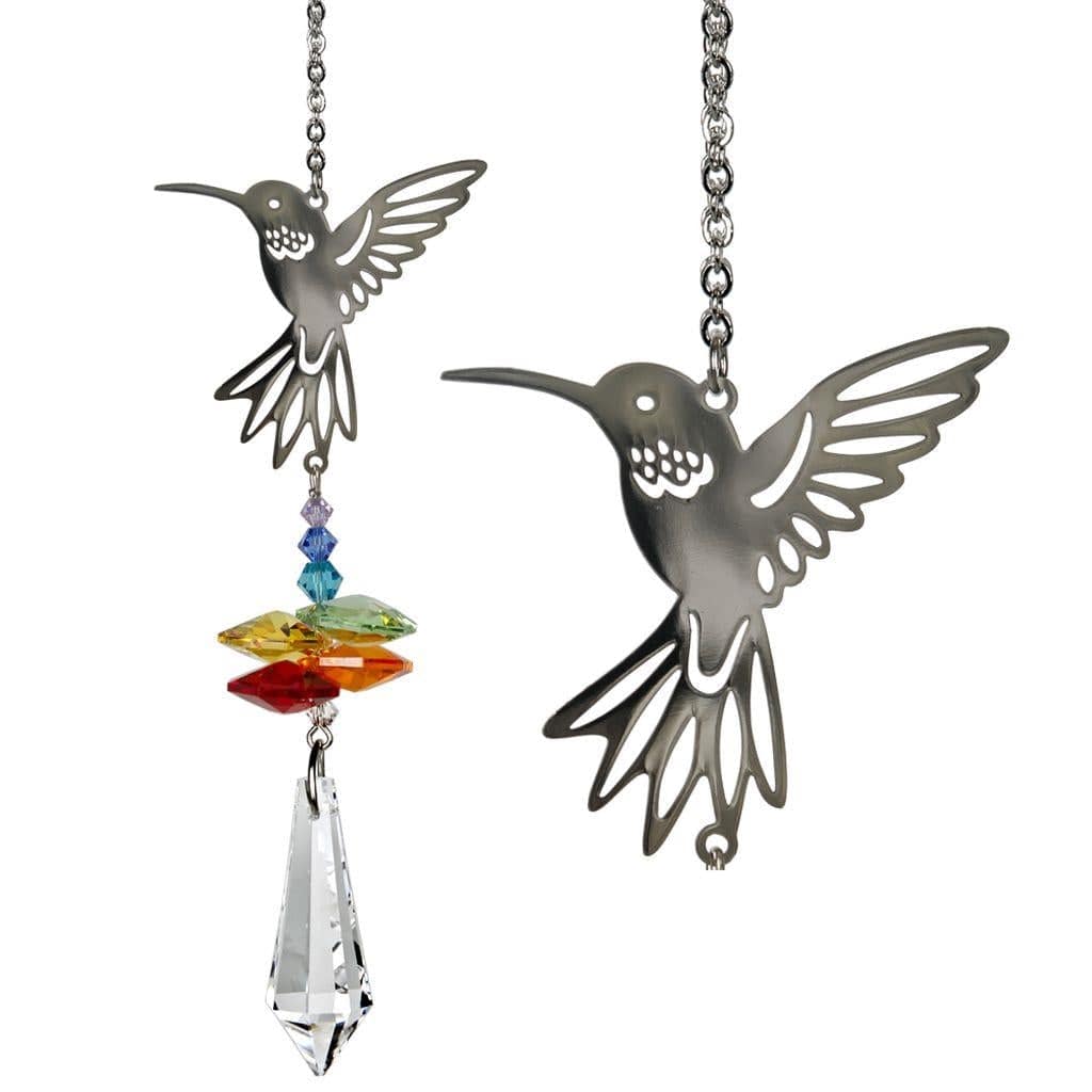 Bird Crystal Fantasy Suncatchers-Cardinal, Hummingbird, Flamingo, Owl, Songbird*、mySite、g9winljtr